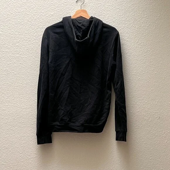 adidas - Youth Black Logo Hoodie - XL - Picture 2 of 2